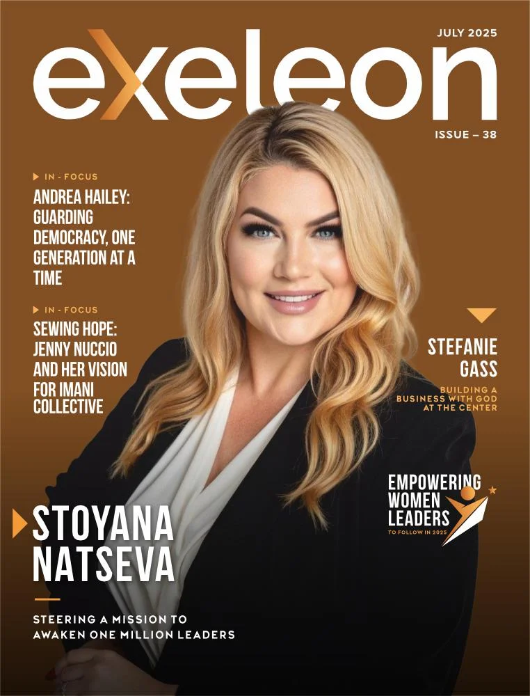 Стояна Нацева – корица на Exeleon Magazine