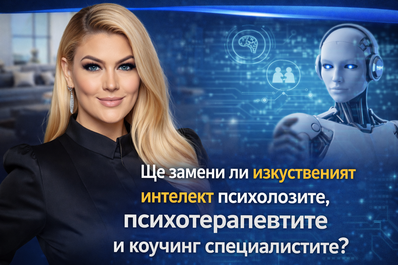 Ще замени ли изкуственият интелект психолозите, психотерапевтите и коучинг специалистите?